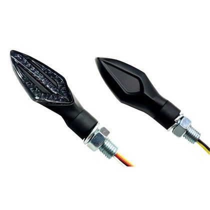 Clignotant Brazoline SQUAL LED SEQUENTIEL Universel - Noir