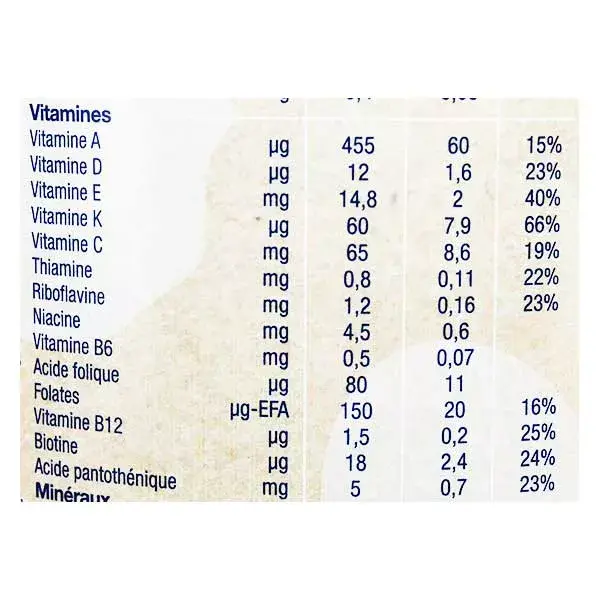 Leite de crescimento orgânico Novalac, 3ª etapa, 800g
