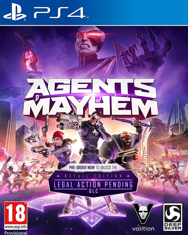 Agents of Mayhem Retail Edition- PlayStation 4