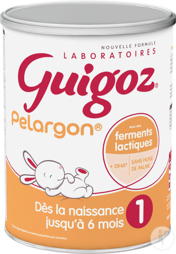 Guigoz Pelargon 1 Lait De Croissance 0-6 Mois Pot 780g