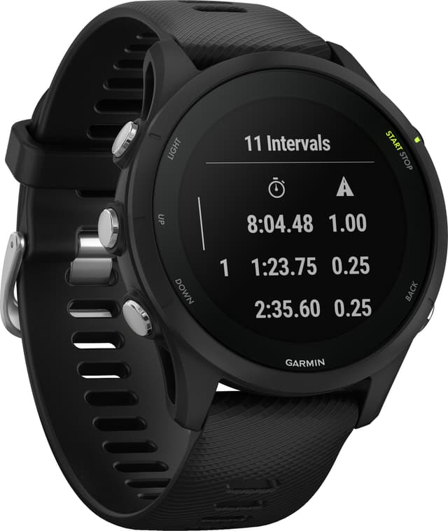 Garmin Forerunner 255 Music sportsur (sort)