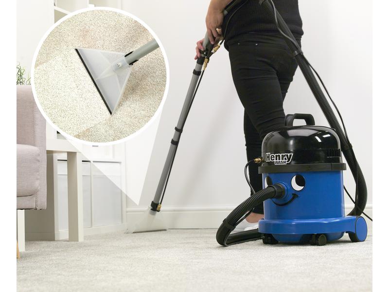 Numatic Wassersauger Henry Wash Blau/Schwarz 1200 W-