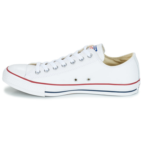 Converse - CHUCK TAYLOR ALL STAR LEATHER OX - Blanc