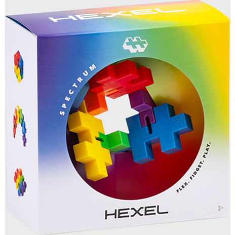 Plus Plus Hexel spectrum - 6 dele