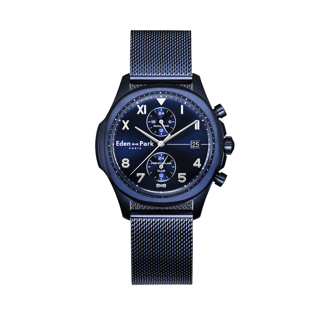 Montre Eden Park Club Bleu