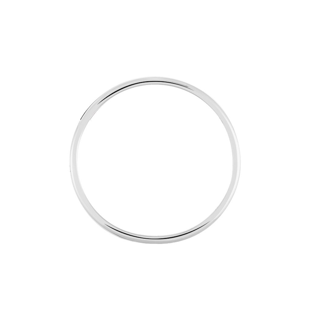 Alliance Meredithe Demi Jonc Classique Or Blanc