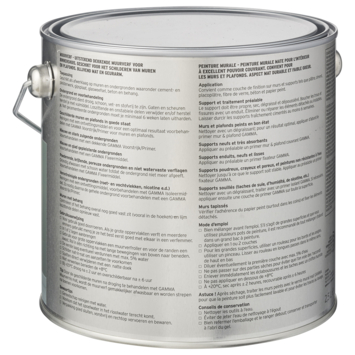 GAMMA muurverf mat 2,5 L salie
