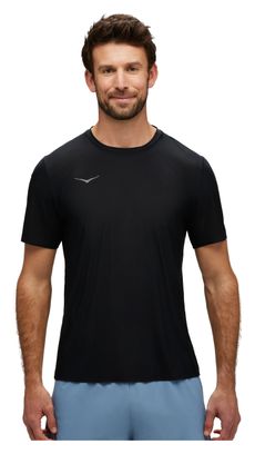 T-shirt manches courtes Hoka Airolite Run Noir Homme