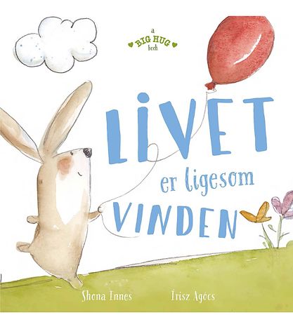 A BIG Hug Book Buch - Livet Er Ligesom Vinden - Dänisch