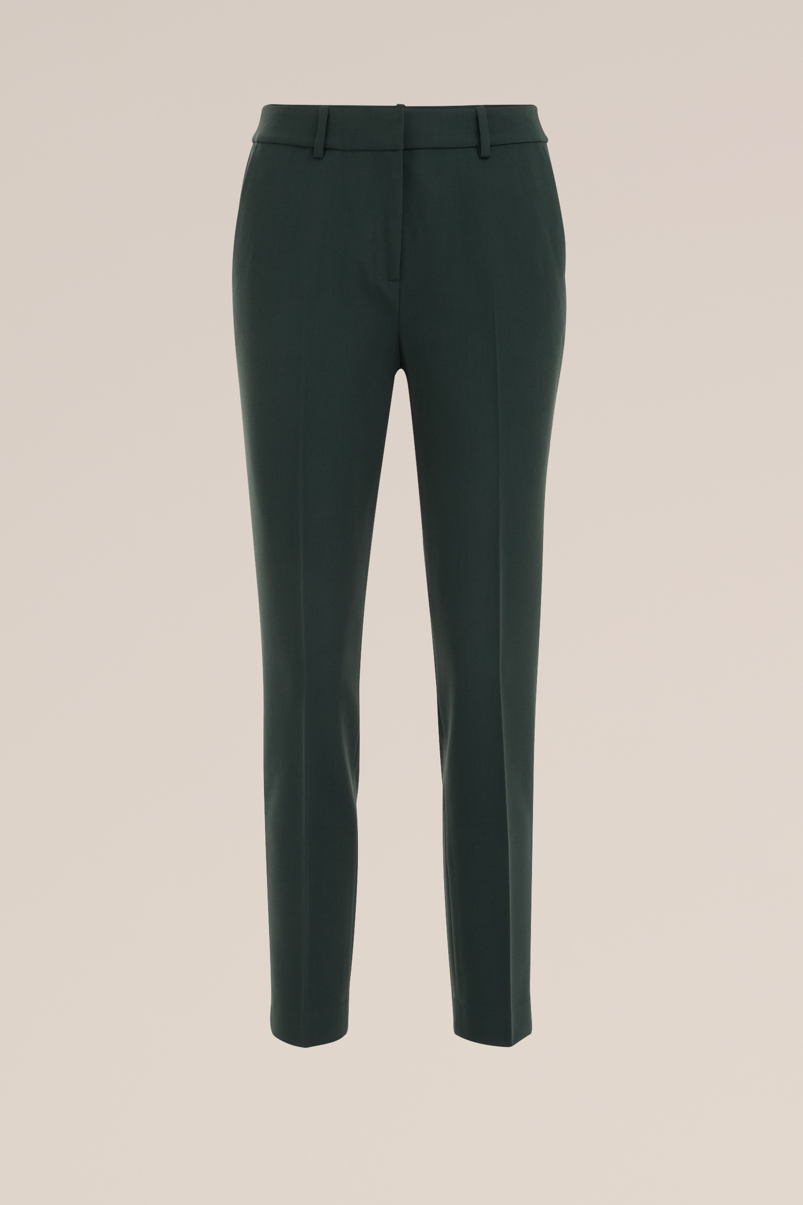 slim fit pantalon WE Fashion Mosgroen