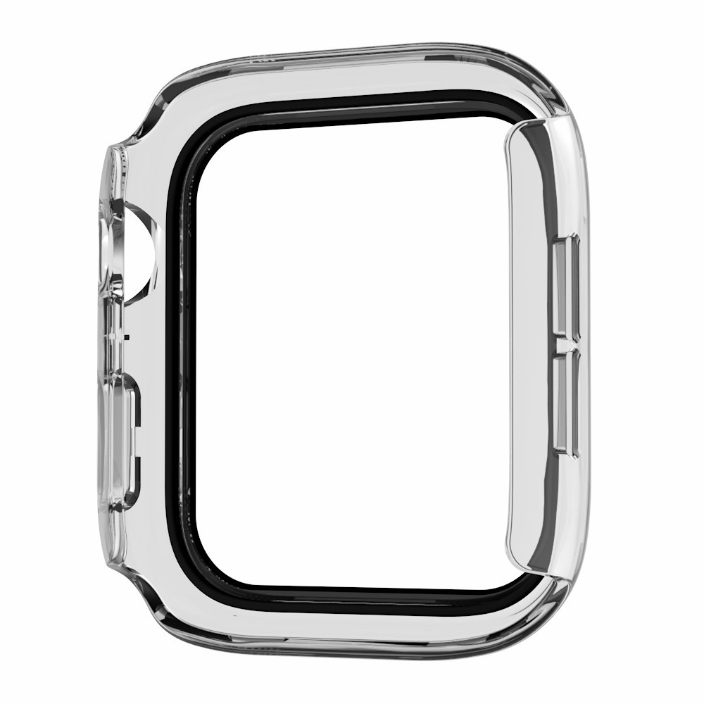 Apple Watch (45 mm) Hardcase Bumper   Display Schutzglas (IP68) - Transparent