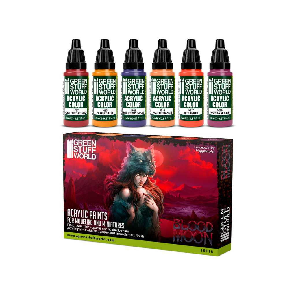 Set de Peintures - Moon Blood