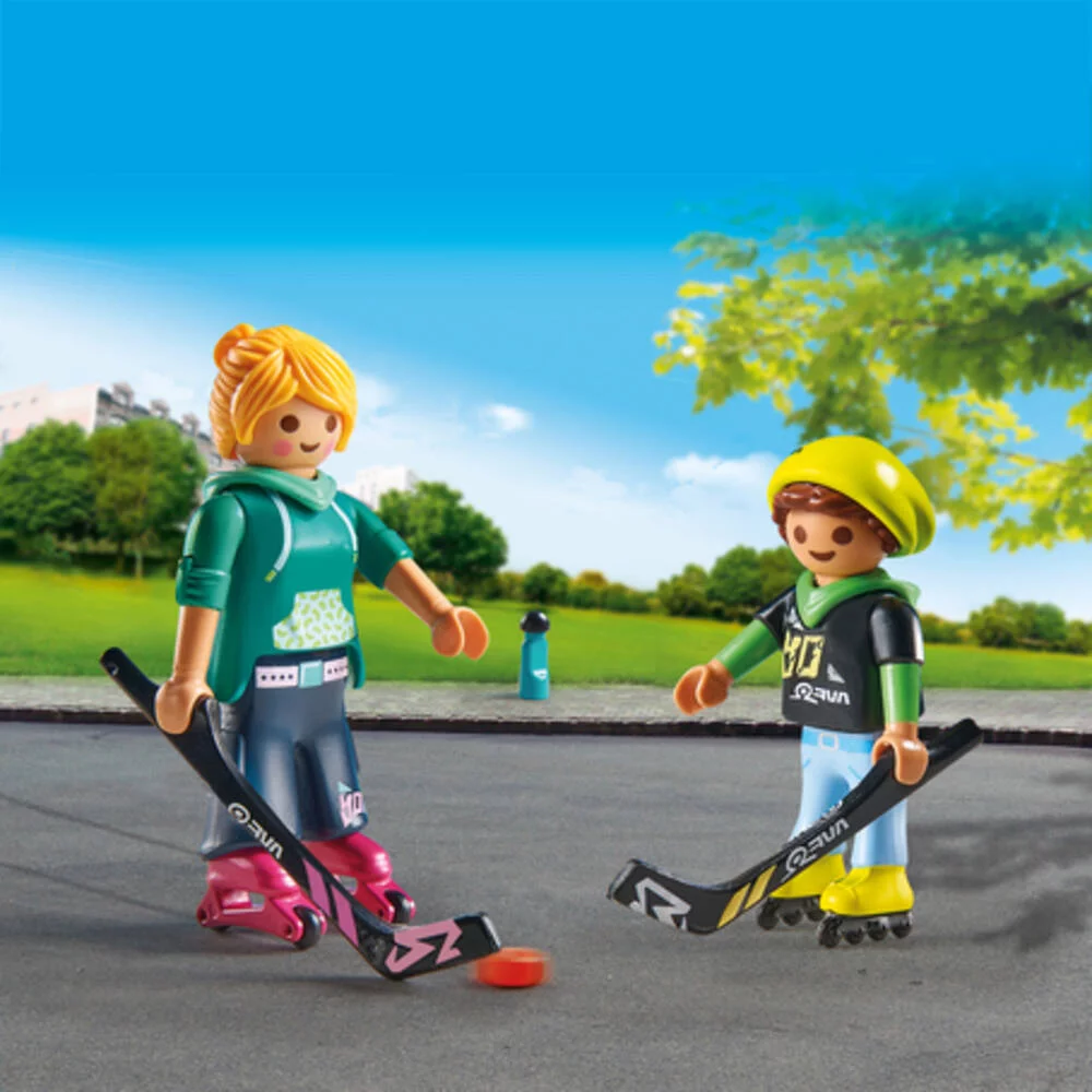 JOUEURS DE ROLLER HOCKEY - 71209