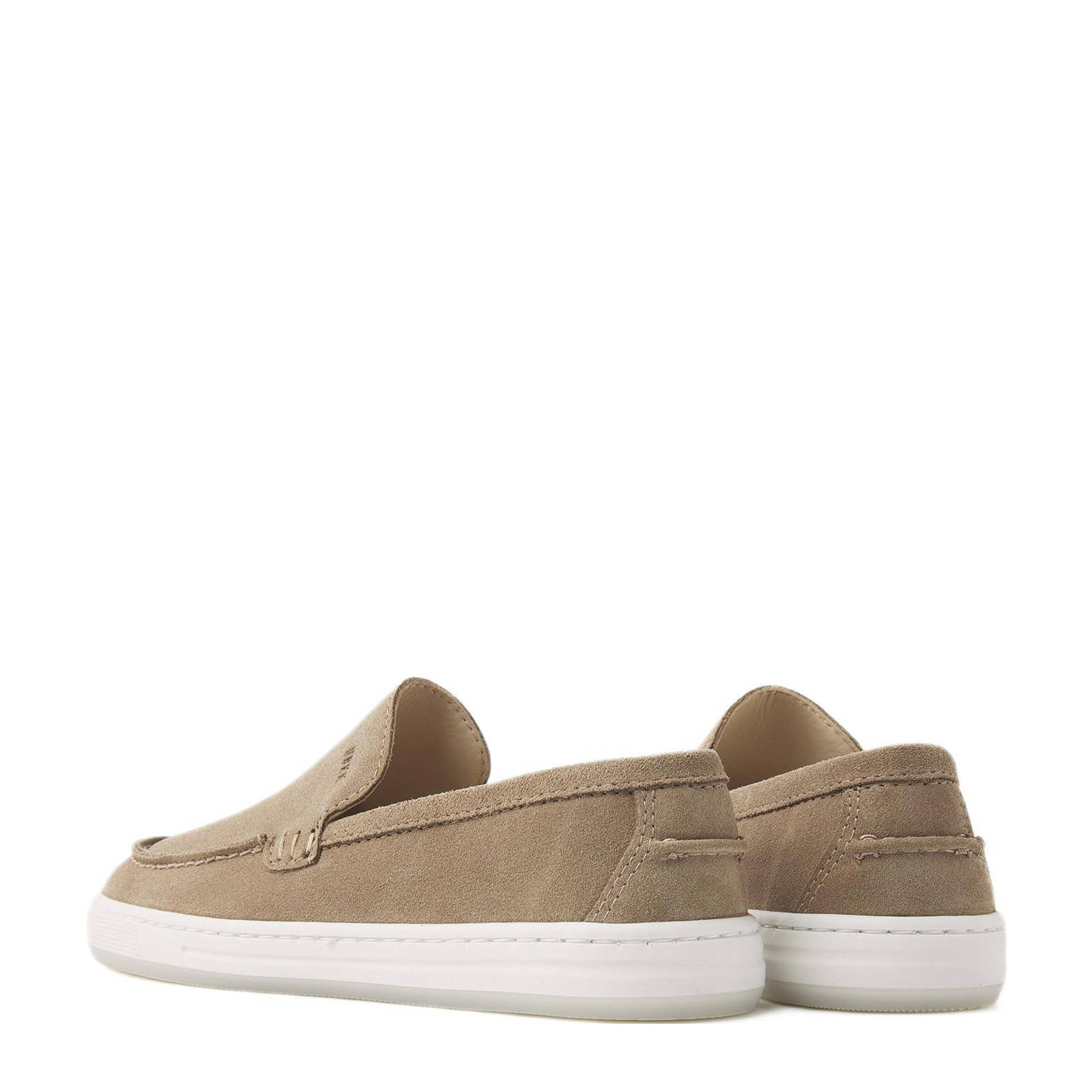 Nubikk suède loafers taupe