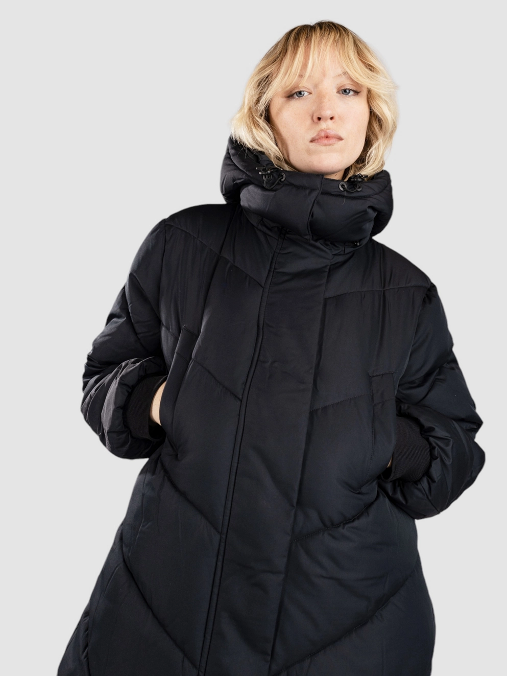 Volcom Alldaylong Puffer Jacket black