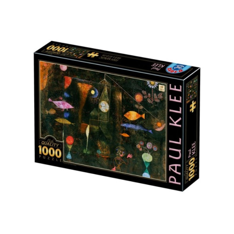 Puzzle 1000 pièces - Klee Poissons Magiques