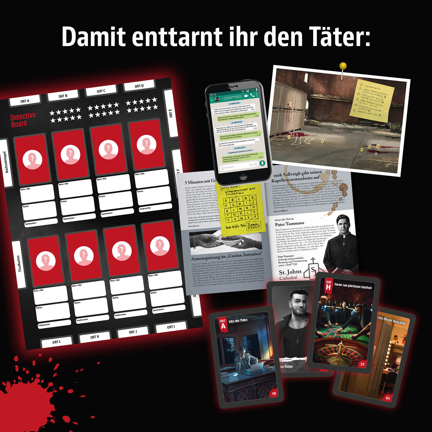 Krimi-Spiel MASTER OF CRIME - VENDETTA
