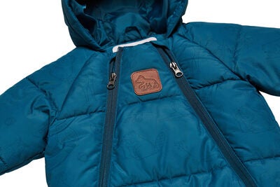 Nordbjørn Snowy Vognpose 2-in-1, Blue Coral