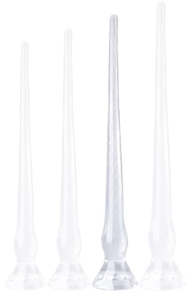 Koxor Long Transparent Dildo Koxor 50 cm Ekstra lang analdildo