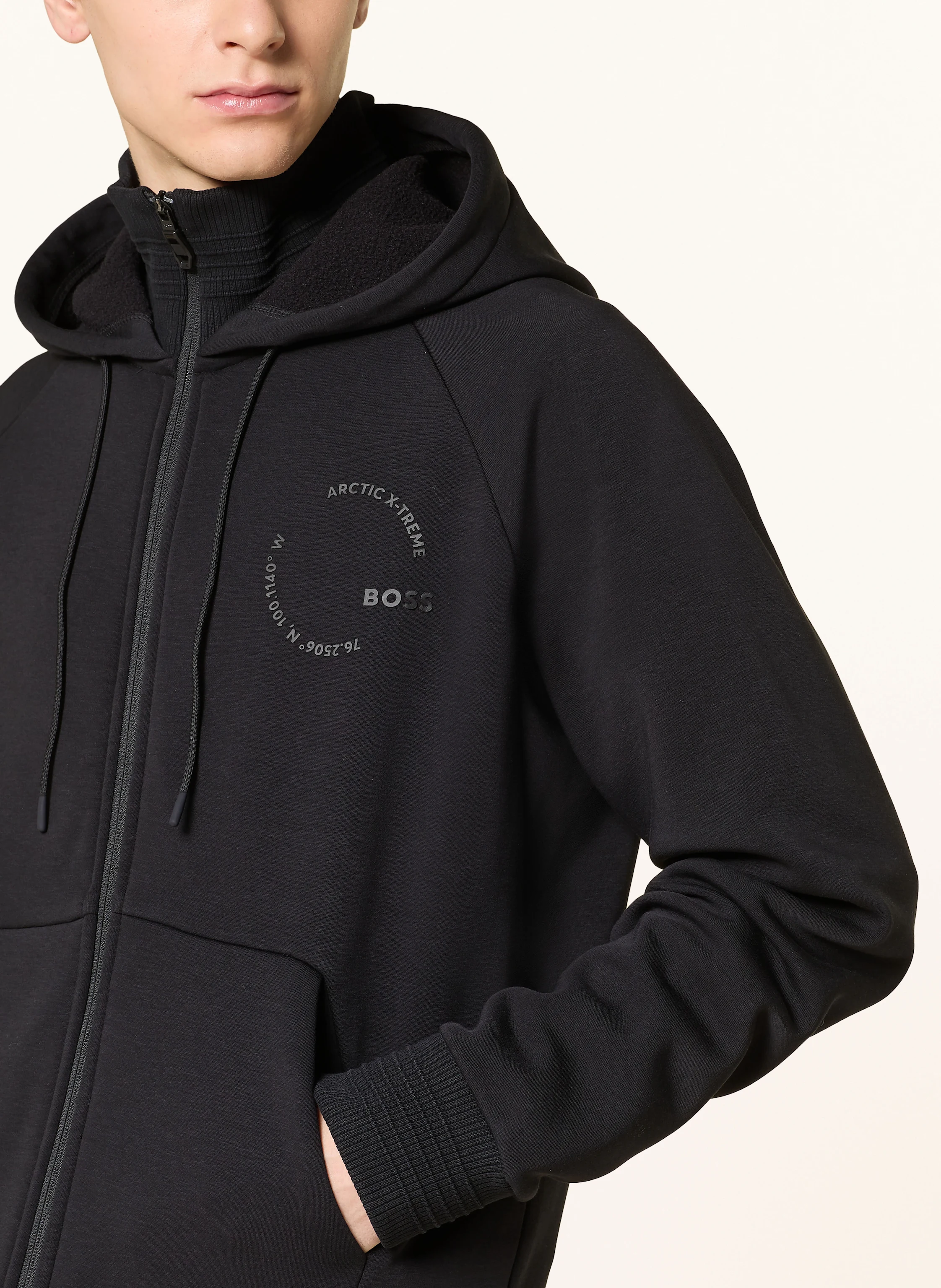 BOSS Sweatjacke SNUGGEL