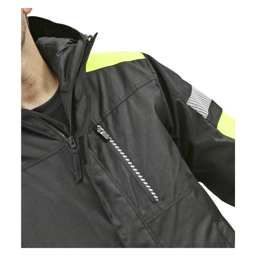 Parkas med refleksdetaljer M