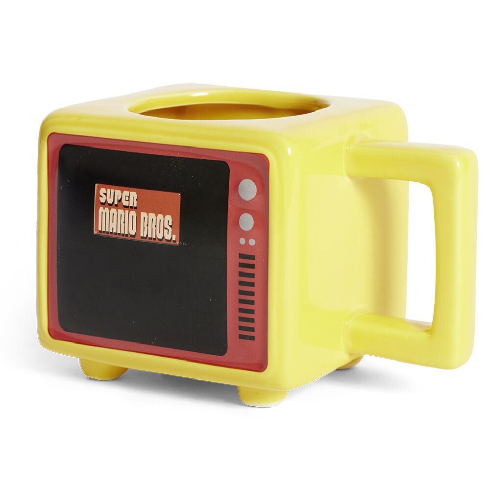 Mug thermoréactif Super Mario Bros jaune 500ml