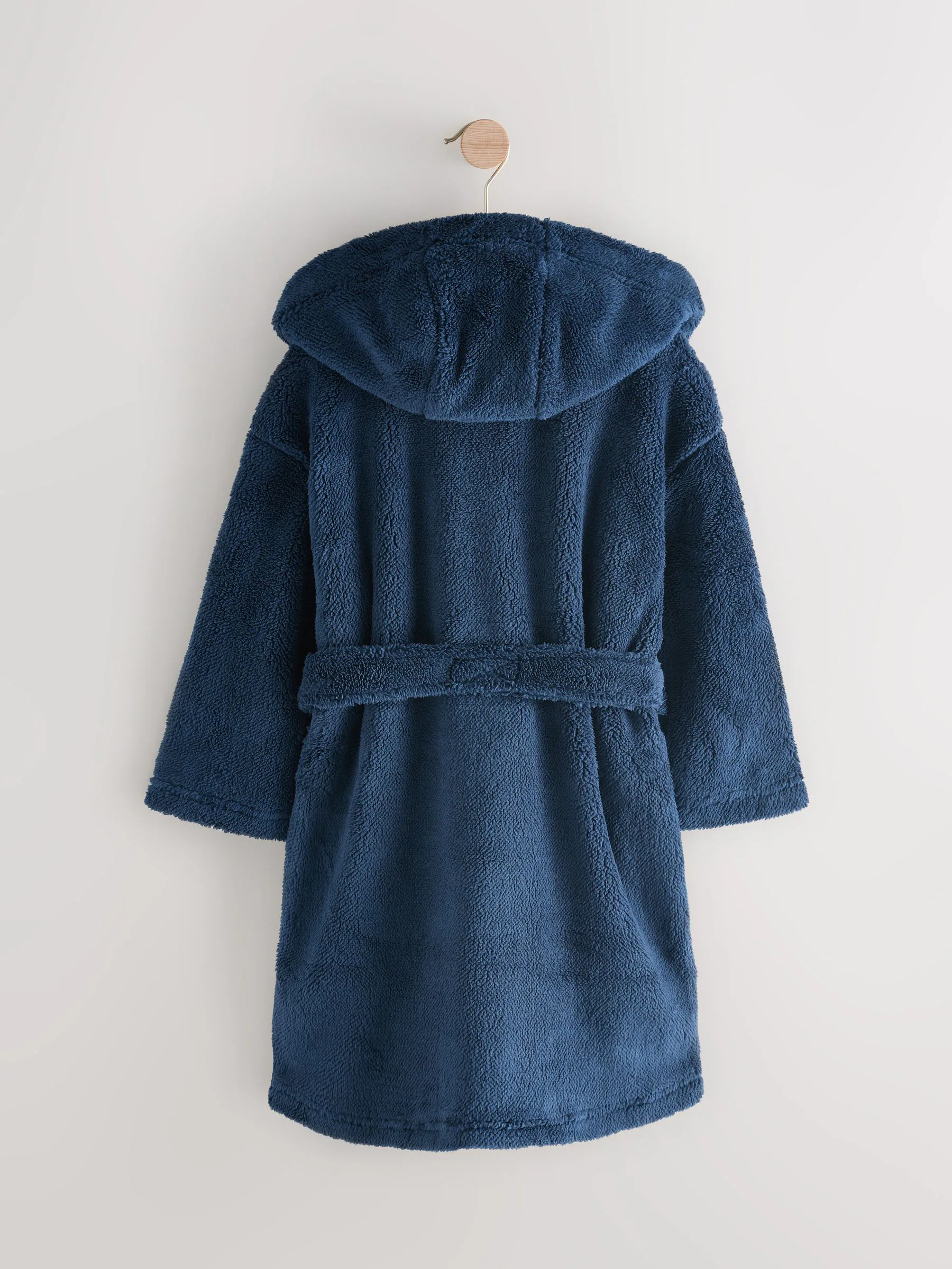 Marineblauw - Fleece badjaspyjama (1.5-16jr)