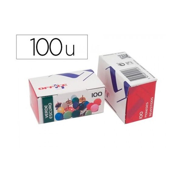Lismânia Pioneses L-office Verde Escuro Pack 100 Un