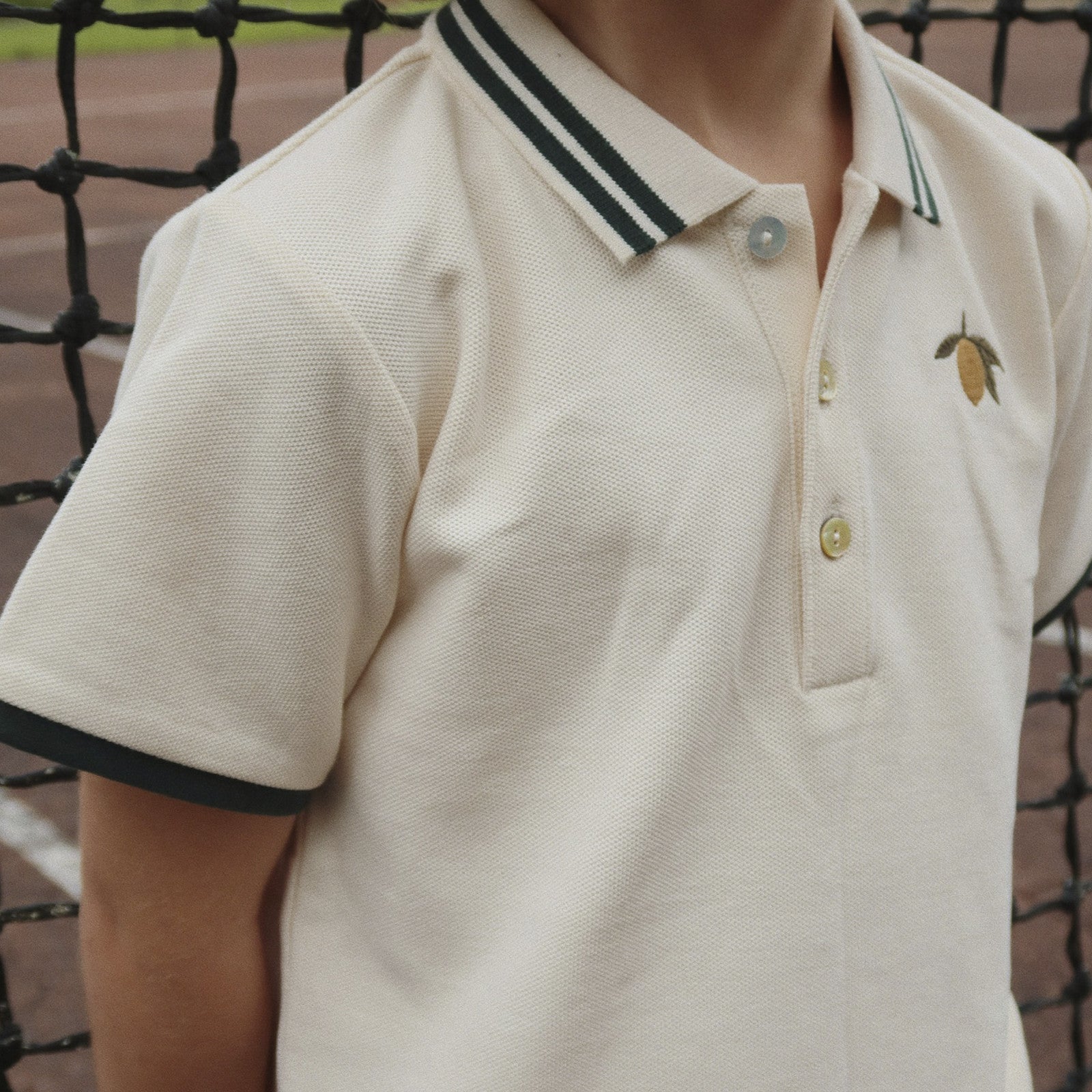 Poloshirt Florian Antique White