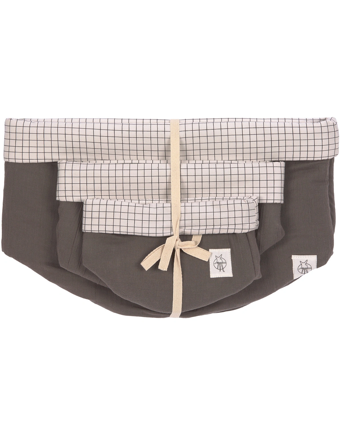 Aufbewahrungskorb MUSLIN 3-teilig in anthracite