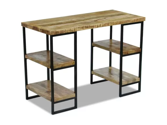 Bureau en bois de manguier 110 x 50 x 76 cm