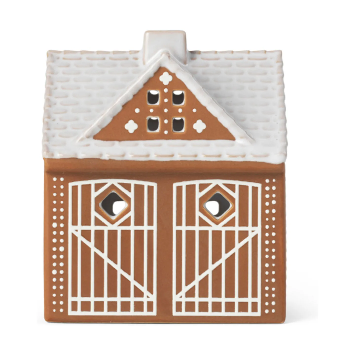 Kähler Gingerbread Lyshus Julestald