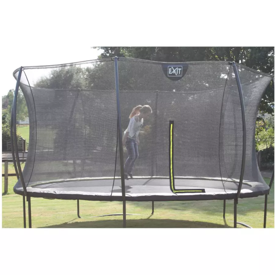 EXIT Trampolin Silhouette ø244cm - schwarz