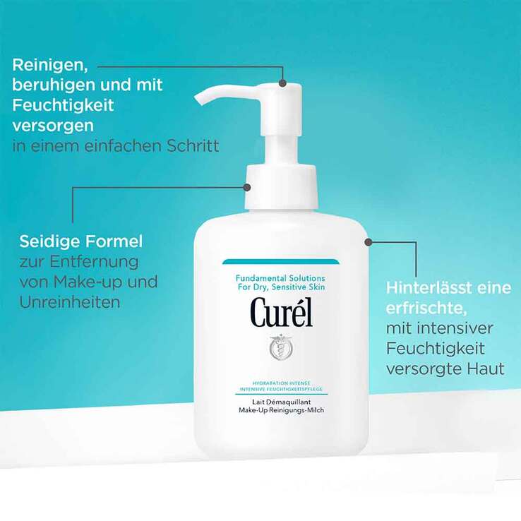 Curel Make-Up Reinigungs-Milch, 200 ml