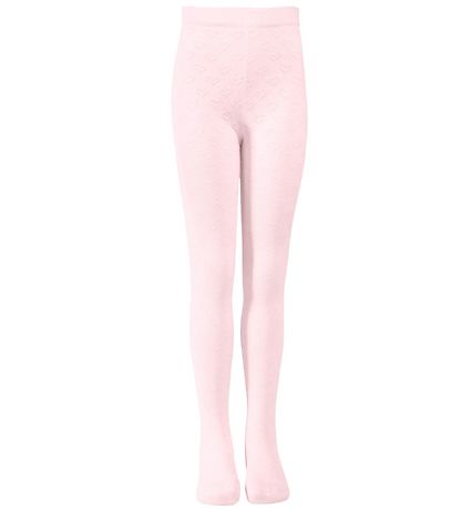Melton trømpebukser, Rosa m. hjerter