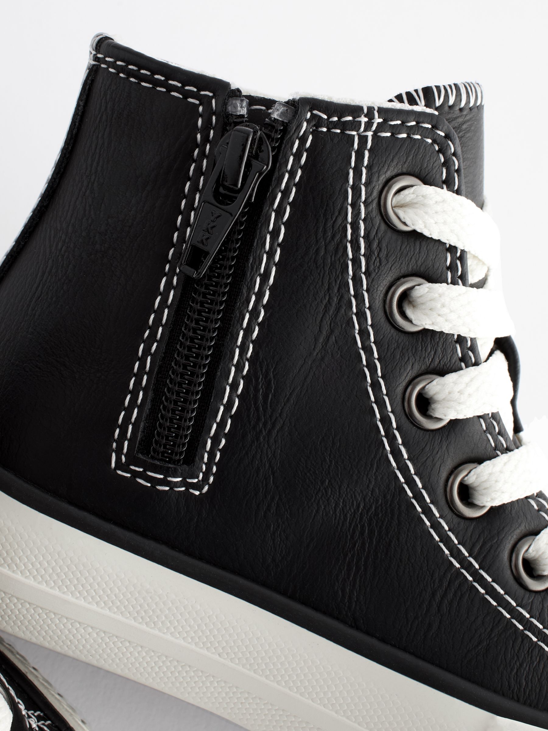 Zwart - Hoge sneakers