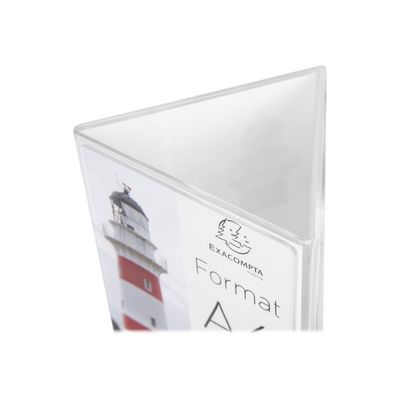 Exacompta Office - Triptyque pour A6 - cristal