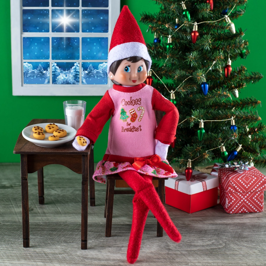 Elf on the Shelf The Elf on the Shelf® Elf Outfit - Cookies Nachthemd Mehrfarbig