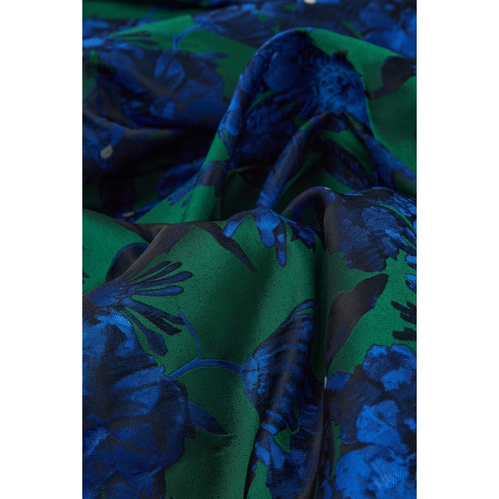 Atelier Veritas-Stof jacquard flower - per meter