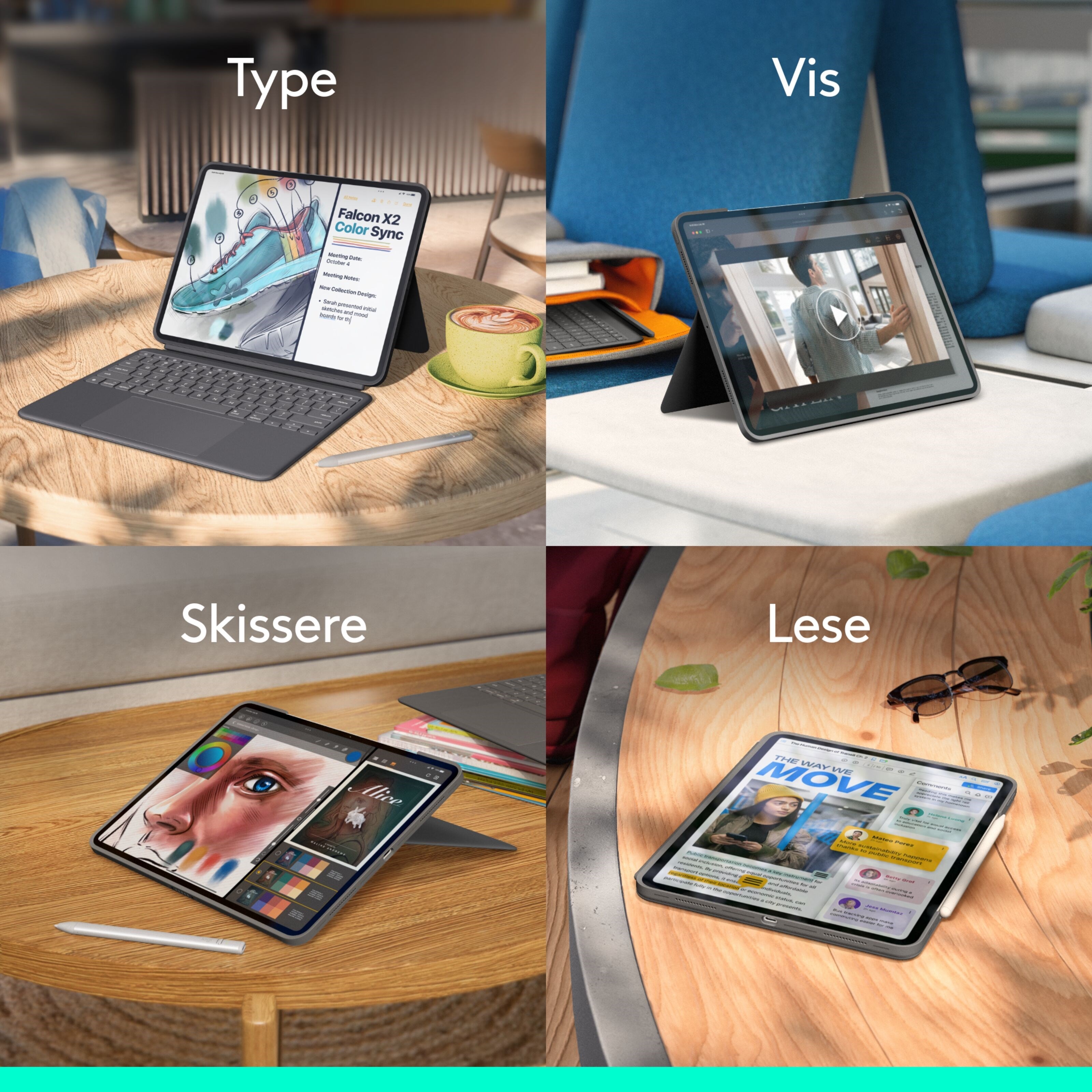 Logitech Logitech Combo Touch for iPad Pro 13