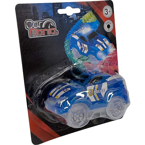 Car Mania selvlysende legetøjsbil - flere varianter - assorteret