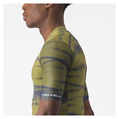 Maillot Manches Courtes Castelli Unlimited Pro Vert
