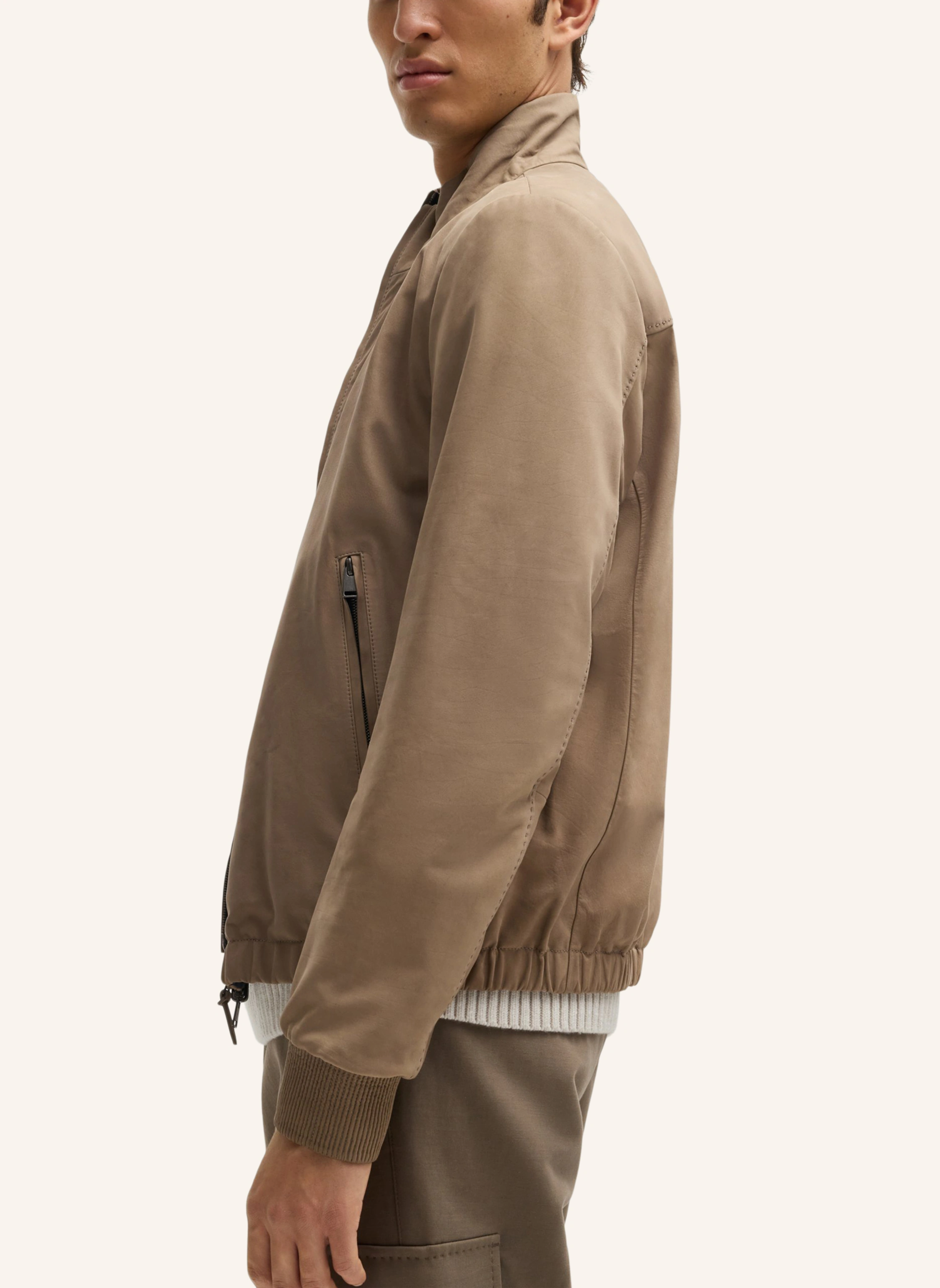 BOSS Lederjacke L-MALFONO