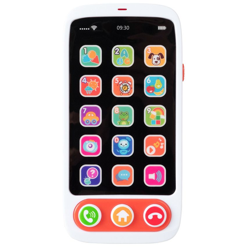 Jouet smartphone pour apprendre l'anglais - Ecru