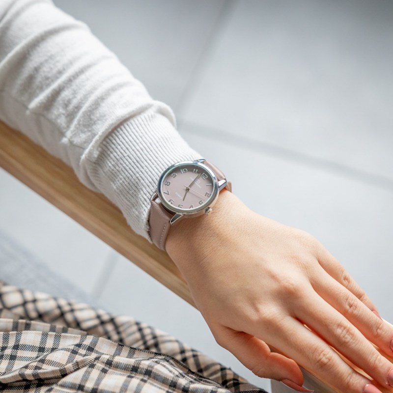 Montre Femme Bracelet Marron Rose GIORGIO