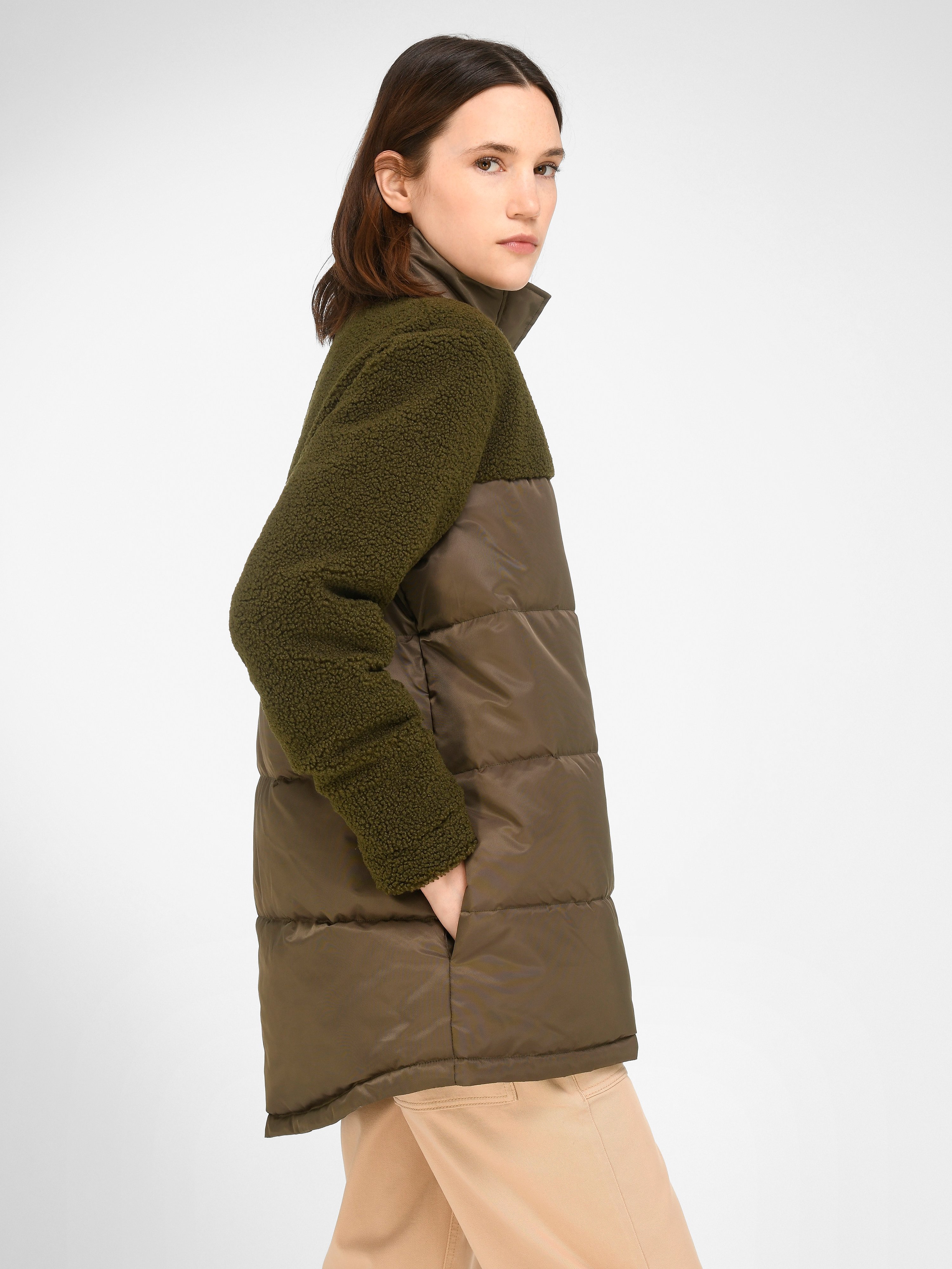 Jacke mit Stehkragen