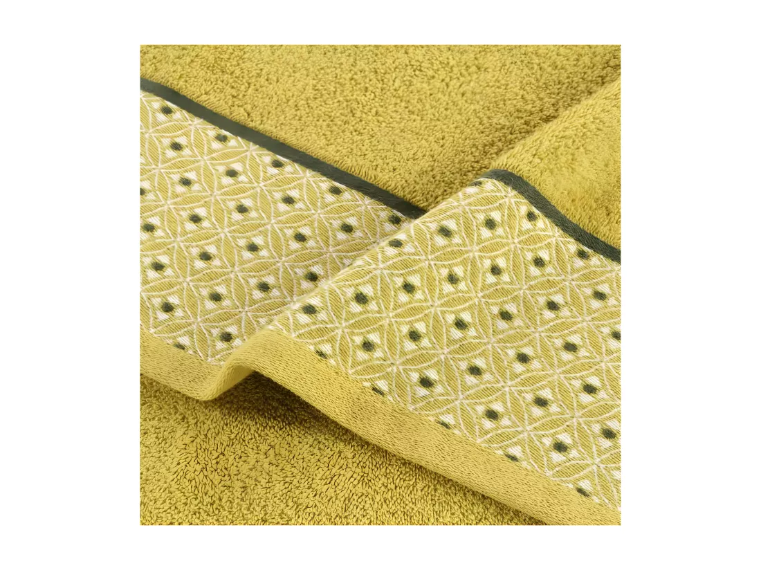 Drap de Bain 90 x 150 cm Belina Miel - Eponge Jacquard