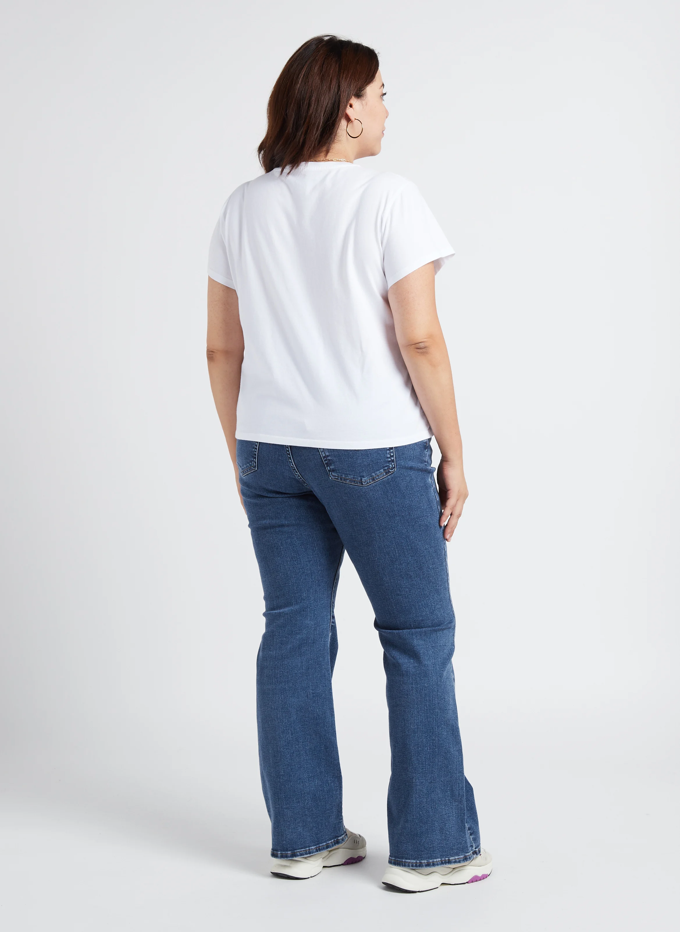 726 PL HR FLARE - Jean flare délavé en coton mélangé| Jean Délavé