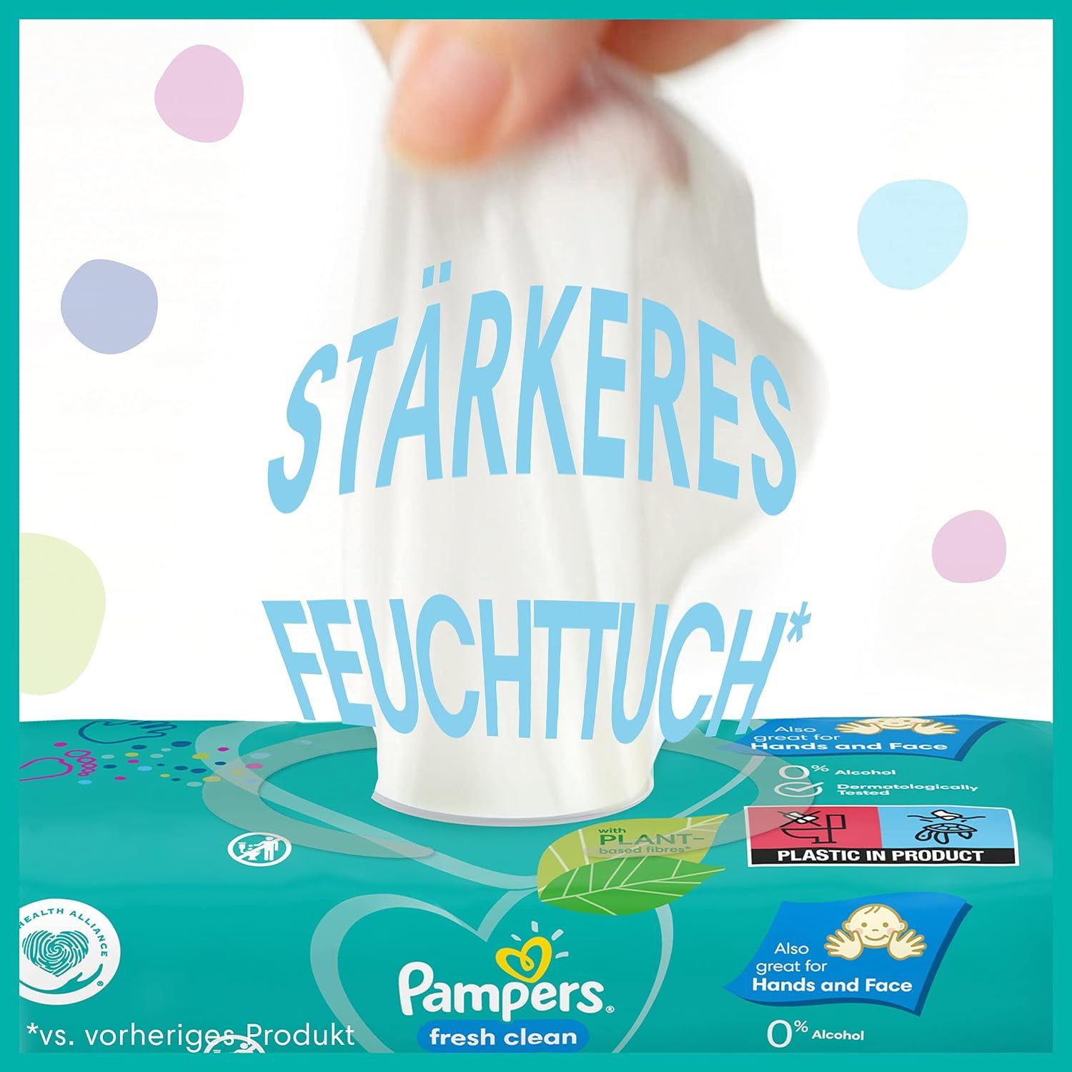 Pampers Fresh Clean Feuchttücher  12 Packungen