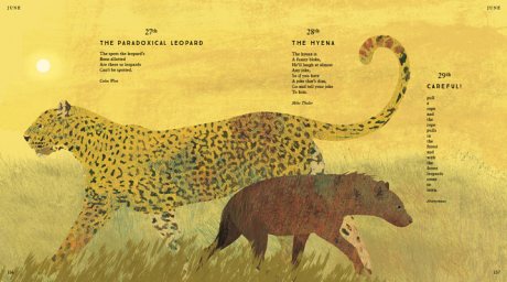 Tiger, Tiger, Burning Bright! - An Animal Poem for Every Day of the Year: Signed Bookplate Edition - National Trust Poetry Collections (Hardback)